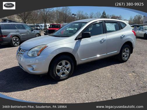 Brilliant Silver 2011 Nissan Rogue S