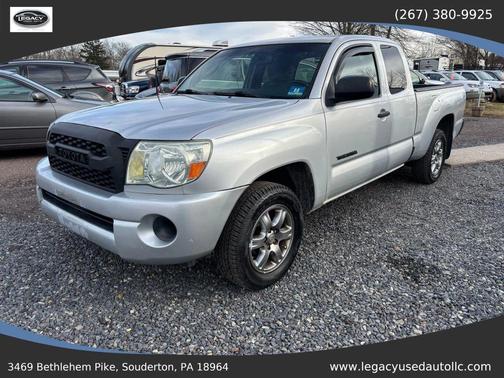 Silver 2010 Toyota Tacoma Access Cab