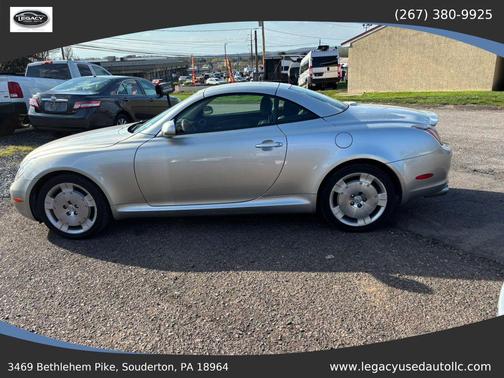 White 2004 Lexus SC 430 SC 430 Convertible 2D