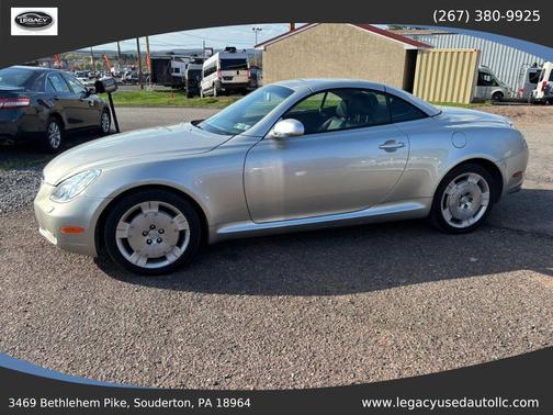 White 2004 Lexus SC 430 SC 430 Convertible 2D