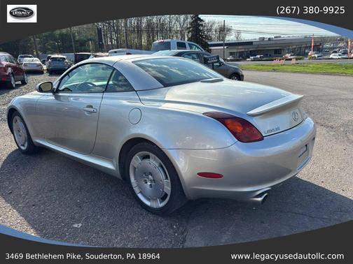 White 2004 Lexus SC 430 SC 430 Convertible 2D