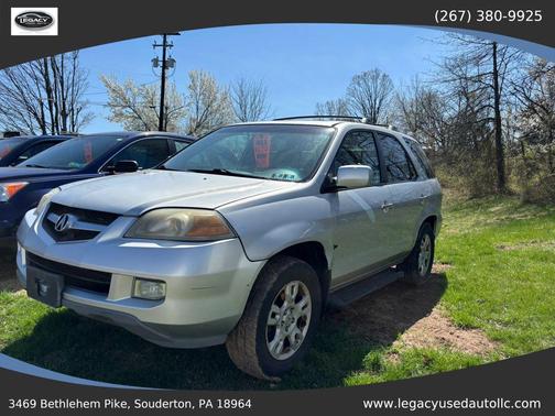 Silver 2004 Acura MDX Touring