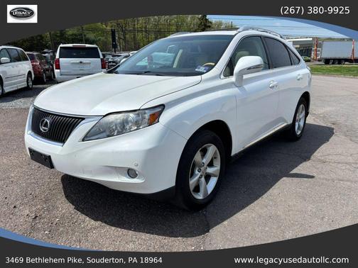 White 2011 Lexus RX 350 Base