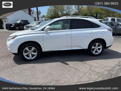 White 2011 Lexus RX 350 Base