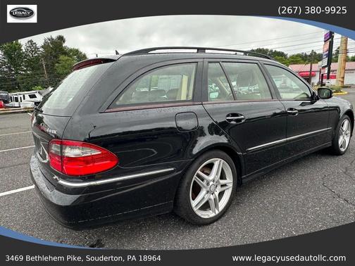 Black 2007 Mercedes-Benz E-Class E 350 4MATIC