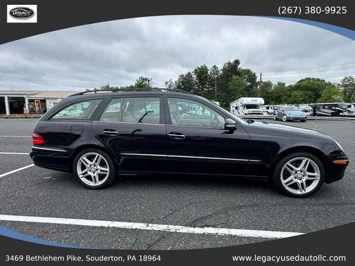 Black 2007 Mercedes-Benz E-Class E 350 4MATIC