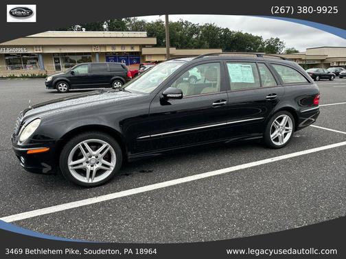 Black 2007 Mercedes-Benz E-Class E 350 4MATIC