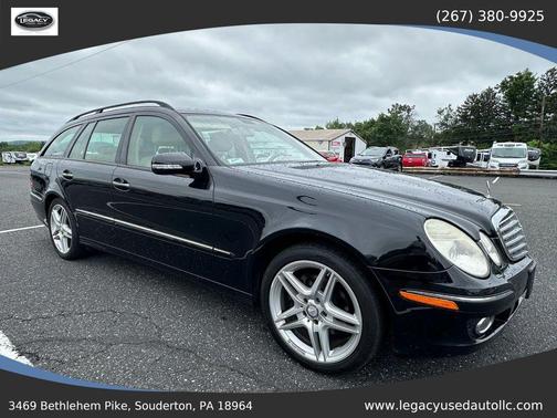 Black 2007 Mercedes-Benz E-Class E 350 4MATIC