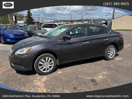 Gray 2014 Nissan Sentra SV