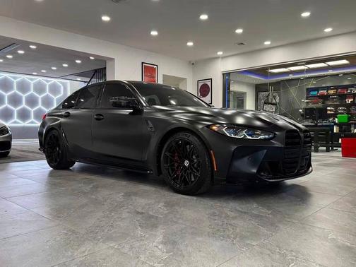Frozen Black 2023 BMW M3 Competition xDrive