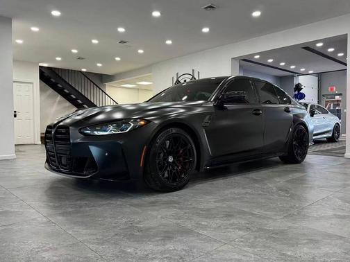 Frozen Black 2023 BMW M3 Competition xDrive