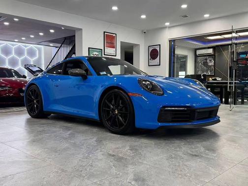 Shark Blue 2023 Porsche 911 Carrera T