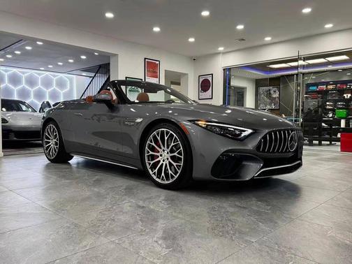 Selenite Grey Metallic 2023 Mercedes-Benz AMG SL 55 Base