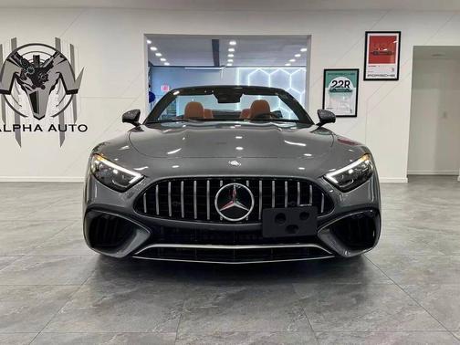 Selenite Grey Metallic 2023 Mercedes-Benz AMG SL 55 Base