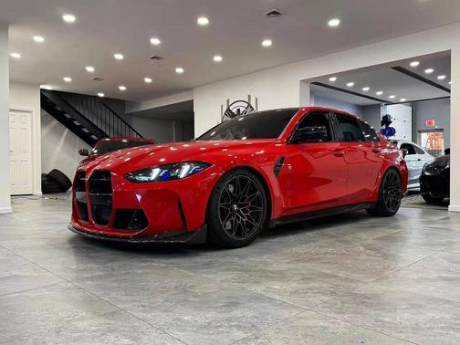 Toronto Red Metallic 2023 BMW M3 Competition xDrive