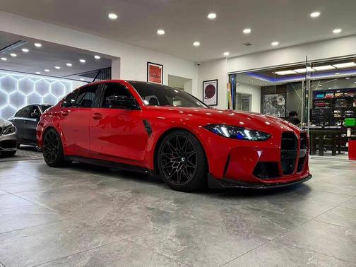 Toronto Red Metallic 2023 BMW M3 Competition xDrive