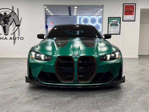 BMW Individual Frozen Isle of Green Metallic 2025 BMW M4 Base