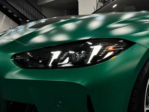 BMW Individual Frozen Isle of Green Metallic 2025 BMW M4 Base