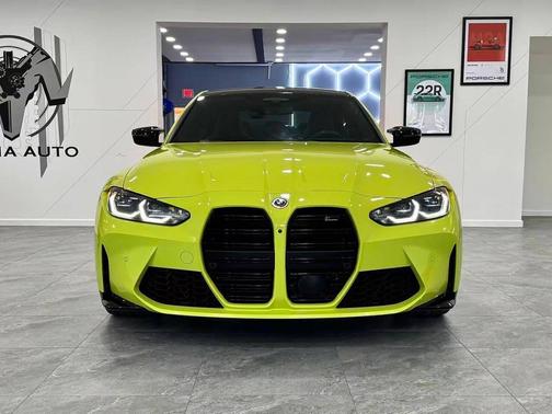 Sao Paulo Yellow 2023 BMW M3 Competition xDrive