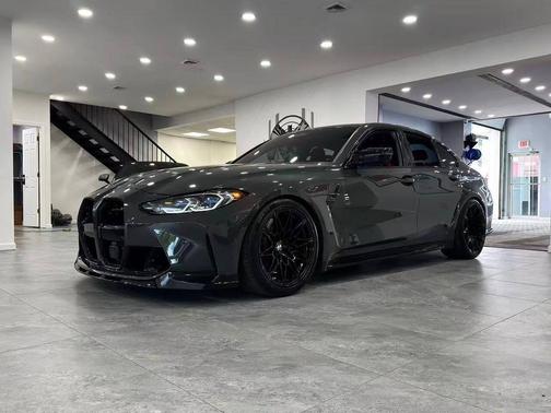 Dravit Grey Metallic 2024 BMW M3 Competition xDrive