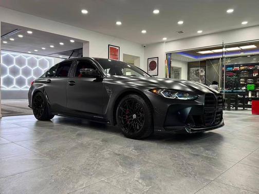Frozen Black 2023 BMW M3 Competition xDrive