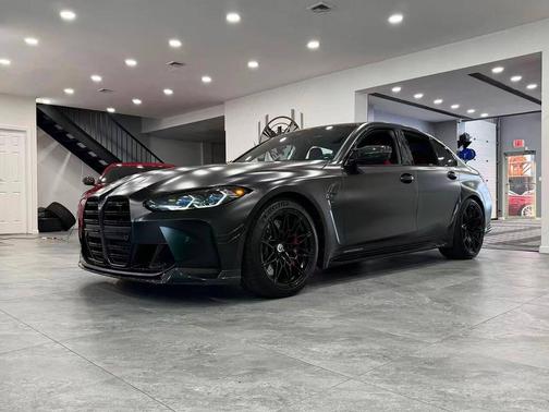 Frozen Black 2023 BMW M3 Competition xDrive