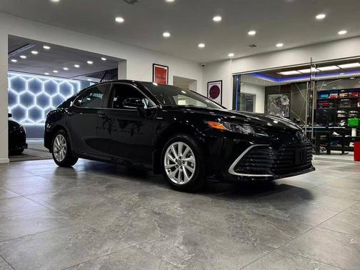 Midnight Black Metallic 2023 Toyota Camry LE