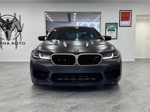 BMW Individual Frozen Brands Hatch Grey Metallic 2022 BMW M5 Base