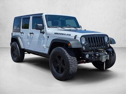 Bright White Clearcoat 2017 Jeep Wrangler Big Bear