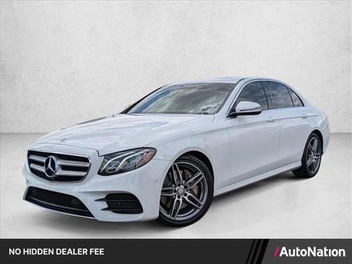 White 2017 Mercedes-Benz E-Class E 300 Luxury
