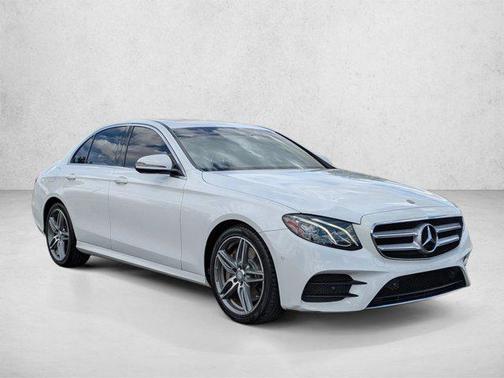 White 2017 Mercedes-Benz E-Class E 300 Luxury