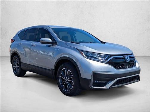 Lunar Silver Metallic 2021 Honda CR-V Hybrid EX-L