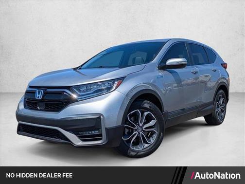 Lunar Silver Metallic 2021 Honda CR-V Hybrid EX-L
