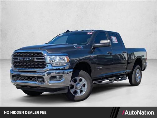 Granite Crystal Metallic Clearcoat 2022 RAM 2500 Big Horn Crew Cab 4x4 6'4' Box