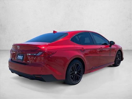Supersonic Red 2025 Toyota Camry SE
