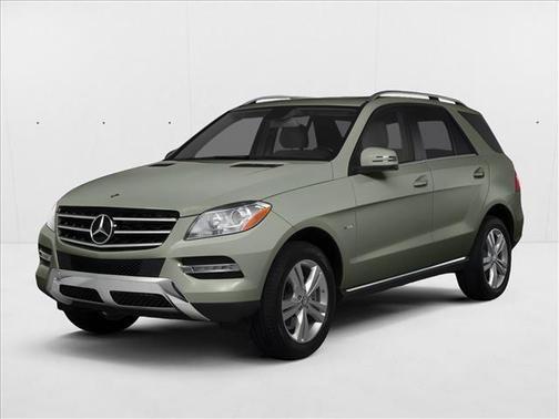 Palladium Silver Metallic 2013 Mercedes-Benz M-Class ML 350