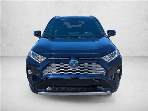 Blue Print w/Midnight Black Roof 2020 Toyota RAV4 Hybrid SE