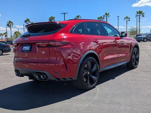 Firenze Red 2021 Jaguar F-PACE SVR P550 AWD Automatic