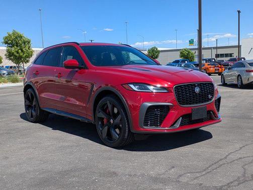 Firenze Red 2021 Jaguar F-PACE SVR P550 AWD Automatic
