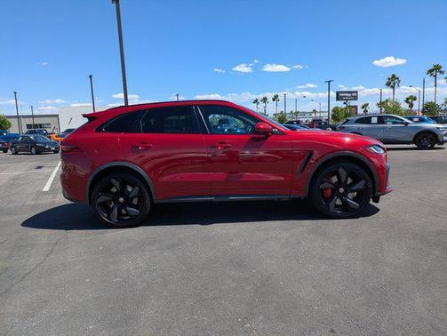 Firenze Red 2021 Jaguar F-PACE SVR P550 AWD Automatic