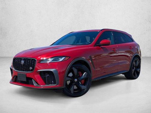 Firenze Red 2021 Jaguar F-PACE SVR P550 AWD Automatic