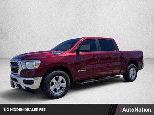 Delmonico Red Pearlcoat 2022 RAM 1500 Big Horn/Lone Star