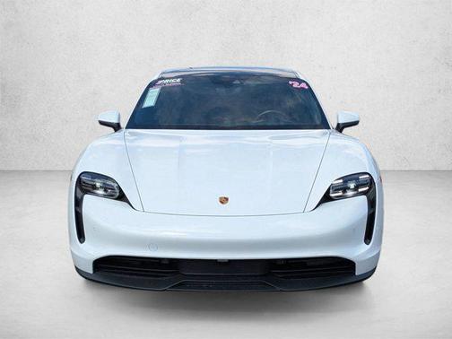 Carrara White Metallic 2024 Porsche Taycan RWD