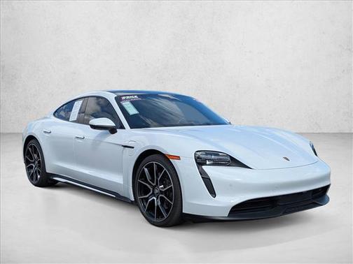 Carrara White Metallic 2024 Porsche Taycan RWD