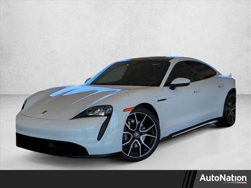 Carrara White Metallic 2024 Porsche Taycan RWD