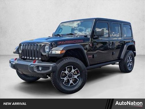Black Clearcoat 2019 Jeep Wrangler Unlimited Rubicon
