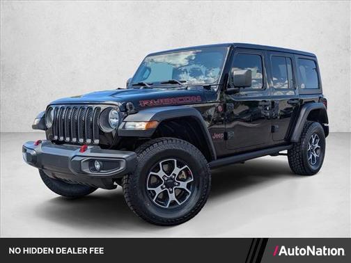 Black Clearcoat 2019 Jeep Wrangler Unlimited Rubicon