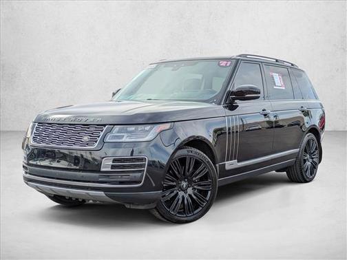 Black 2021 Land Rover Range Rover 5.0L V8 Supercharged SV Autobiography