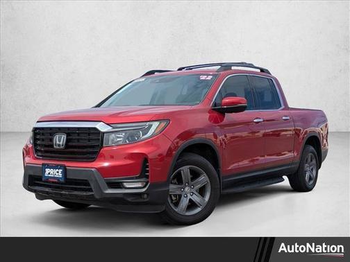 Radiant Red Metallic II 2022 Honda Ridgeline RTL-E