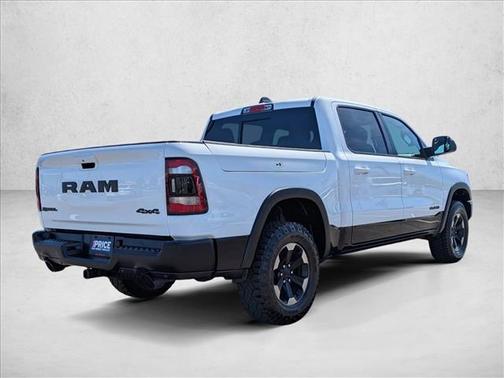 Bright White Clearcoat 2019 RAM 1500 Rebel